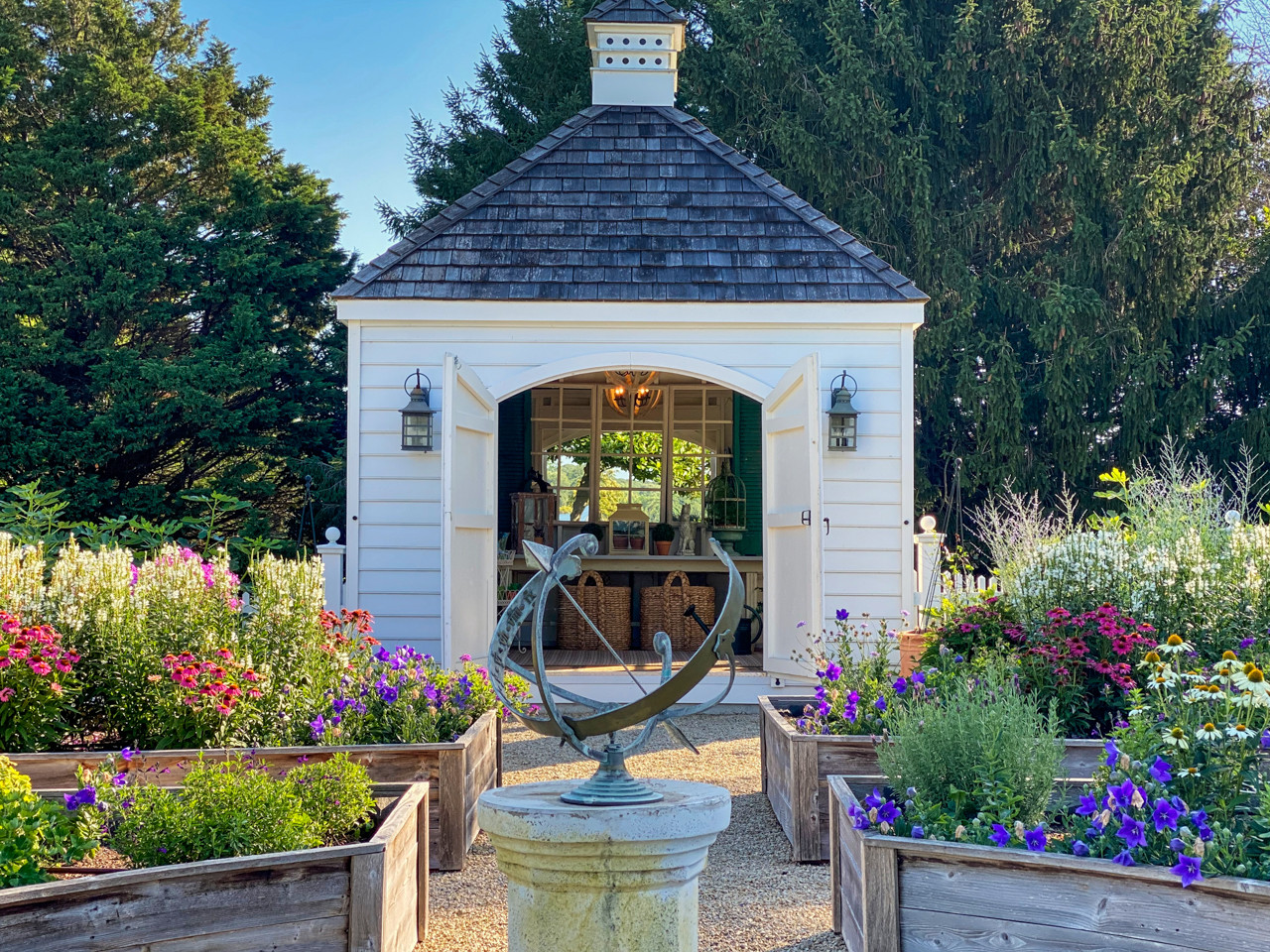 Cutting Garden with Potting Shed in Fairfield  County