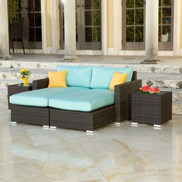 Source Outdoor Lucaya Outdoor Daybed Set