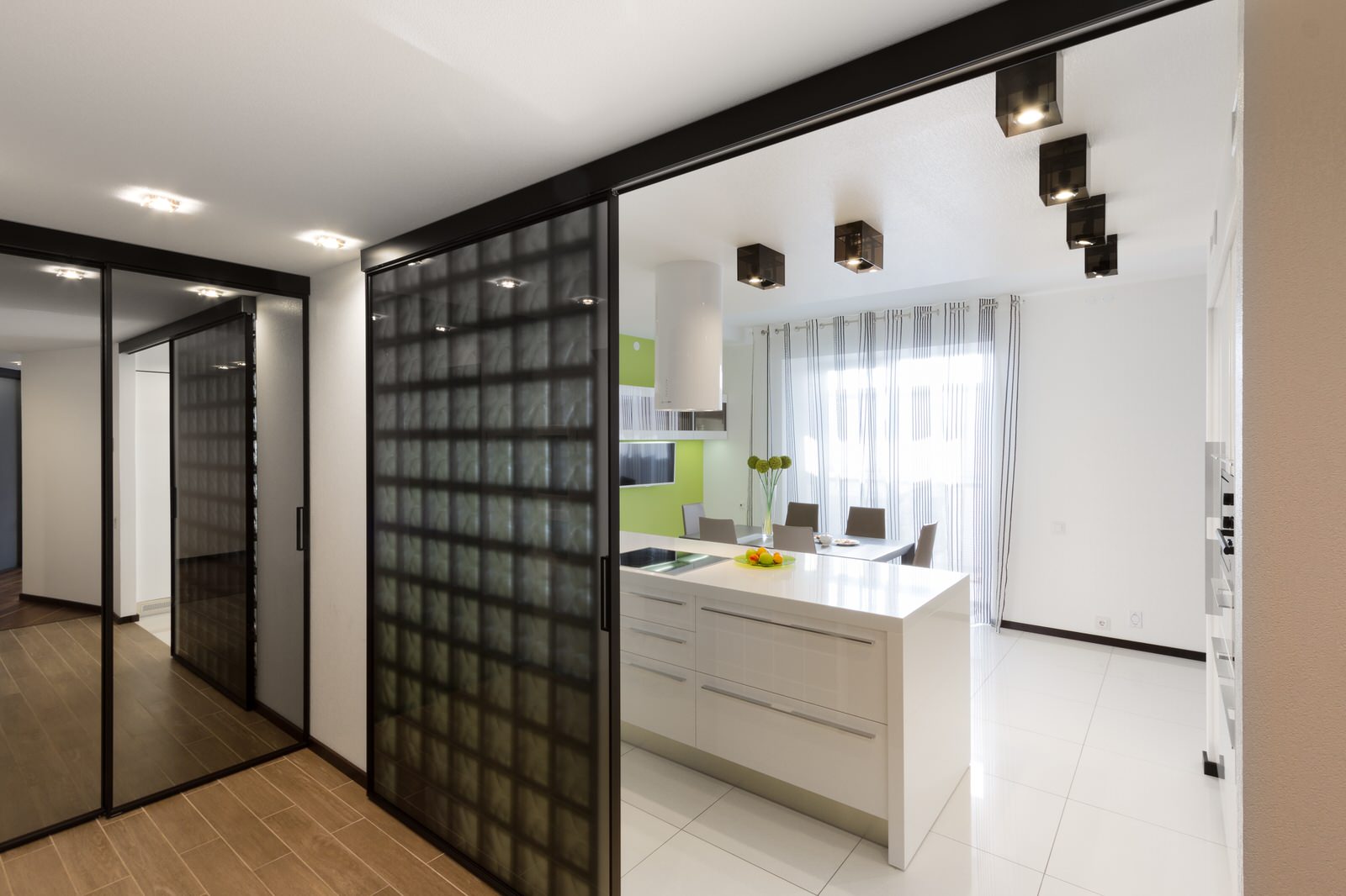 Трёхкомнатная квартира.