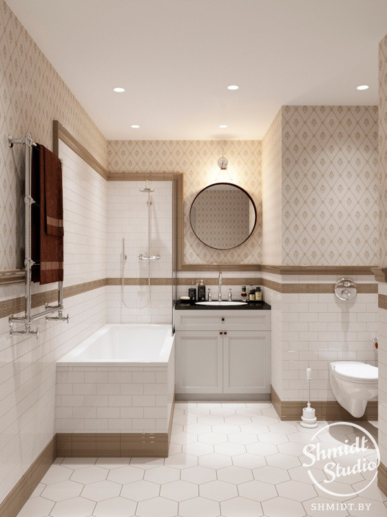 Проект интерьера "Искусный", Минск, 80м.кв