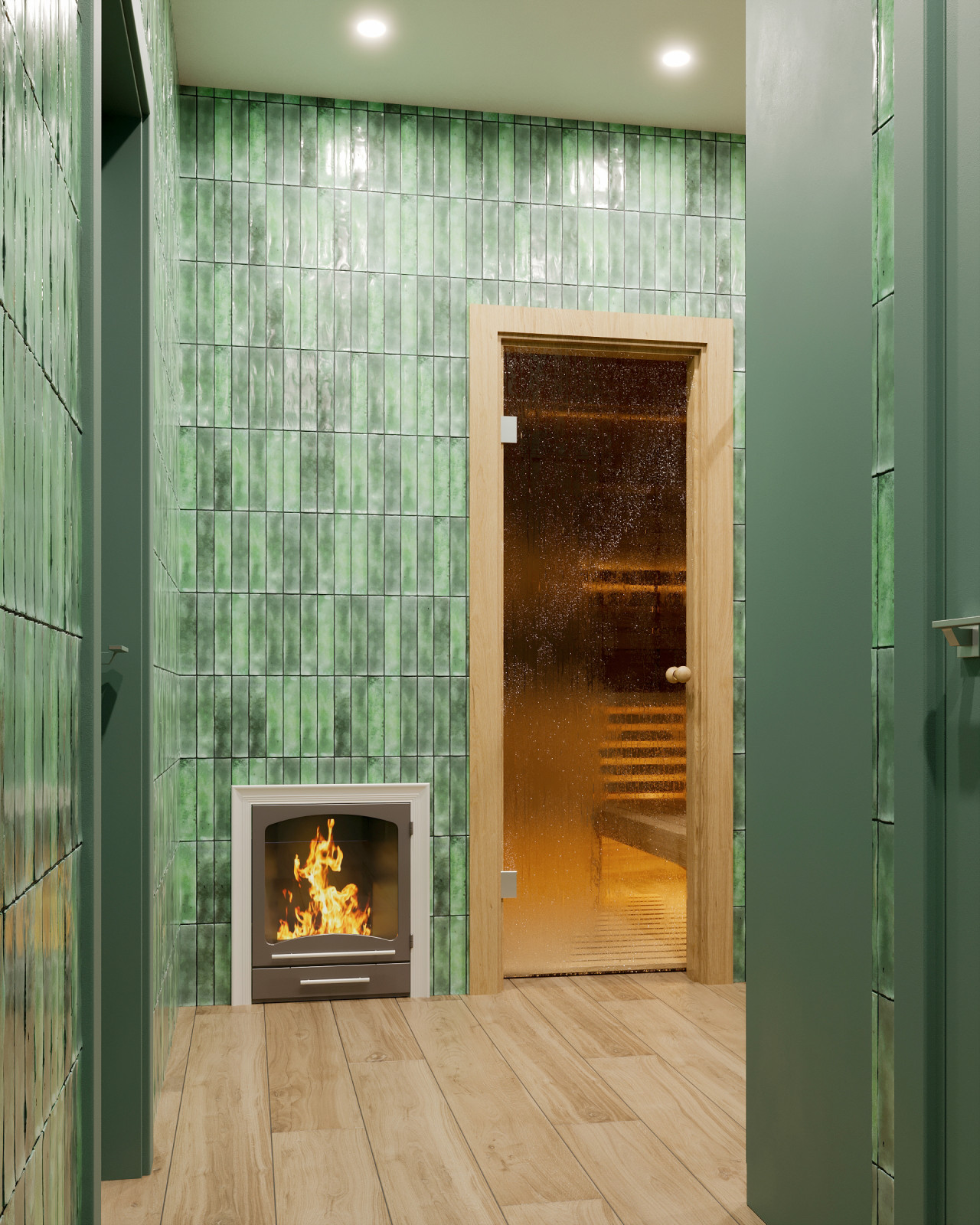 Банный комплекс с бассейном