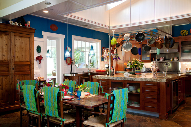 Colorful Ranch eclectique-cuisine