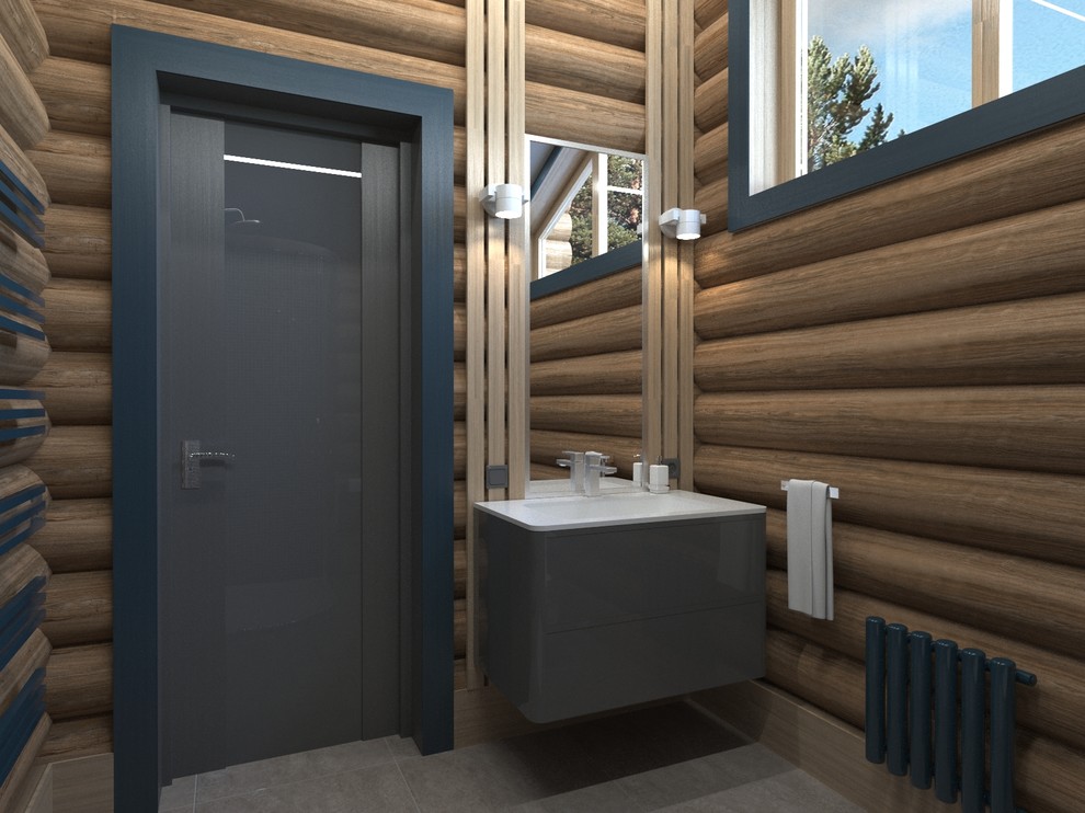 Интерьеры деревянного дома