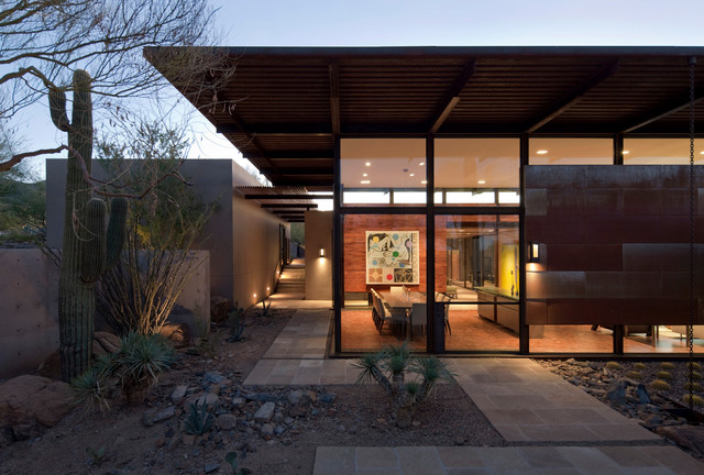 Brown Residence minimalistisch-haeuser
