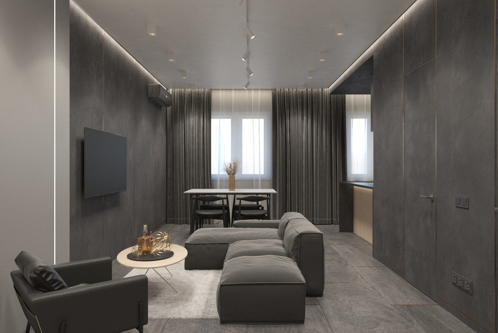 Дизайн проект 3-комнатной квартиры в современной стилистике