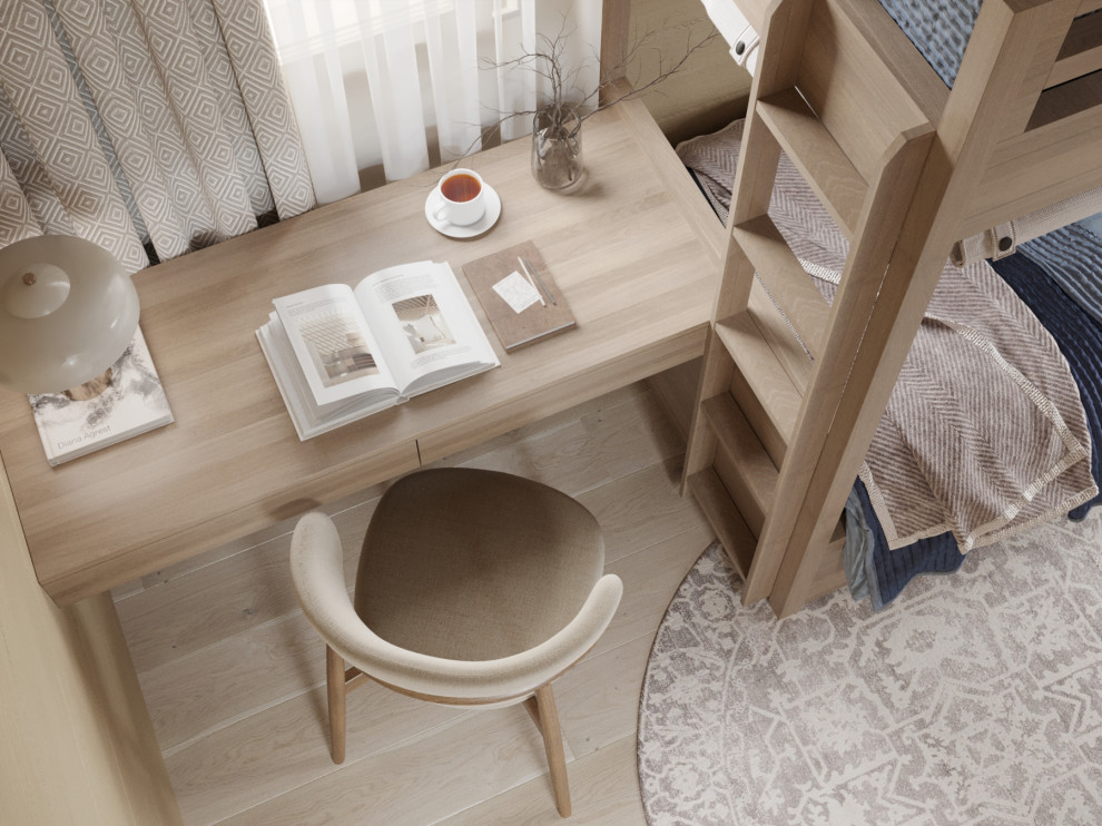 Дизайн интерьера дома из клееного бруса