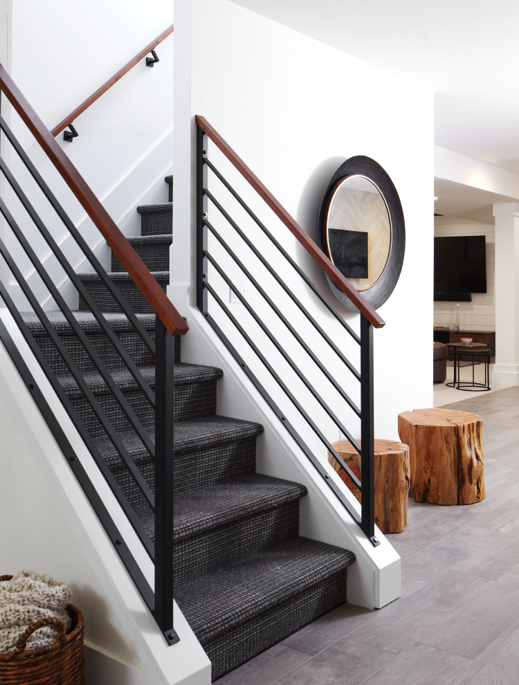Design ideas for a staircase in New York.