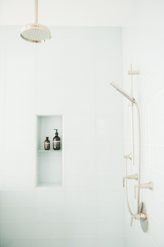 Inspiration for a transitional bathroom remodel in San Francisco