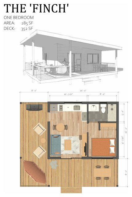 Tiny Home Development transitional-floor-plan