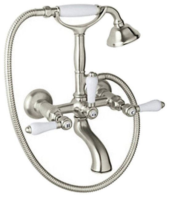 Rohl Country Bath A1401XMAPC Wall Mount Exposed Tub Filler Faucet Set ...