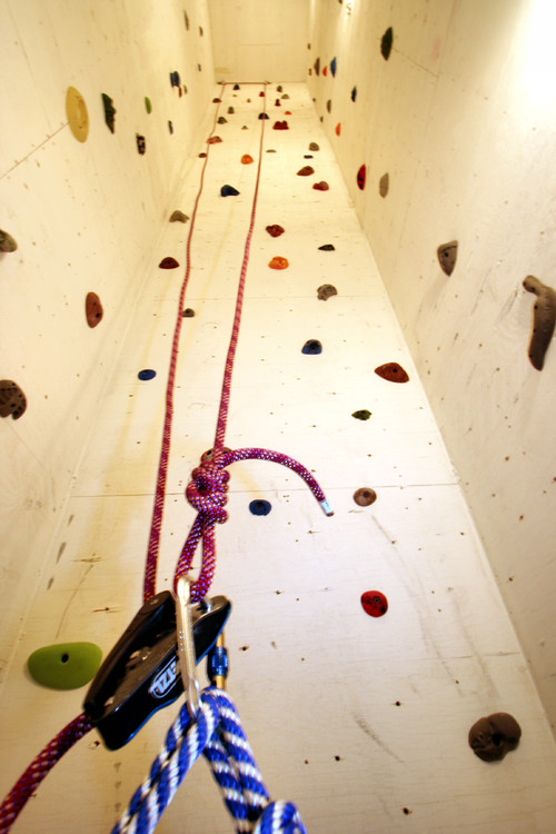 custom designed rock climbing wall