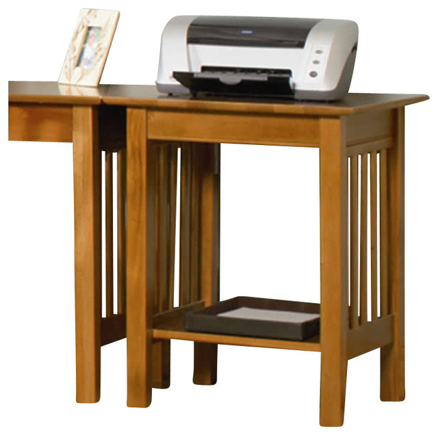 Atlantic Furniture Mission Printer Stand In Caramel Latte Atlantic Furniture Mission Printer Stand In Caramel Latte