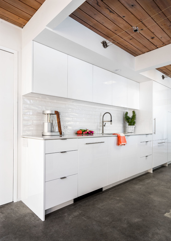 Updating Midcentury Modern - Midcentury - Kitchen - Portland - by Garrison Hullinger Interior ...