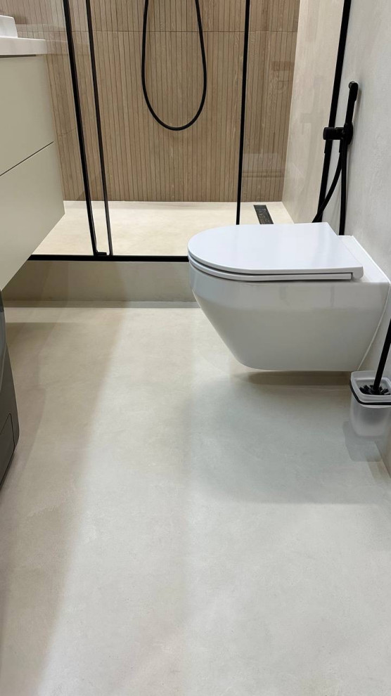 Микробетон в санузле