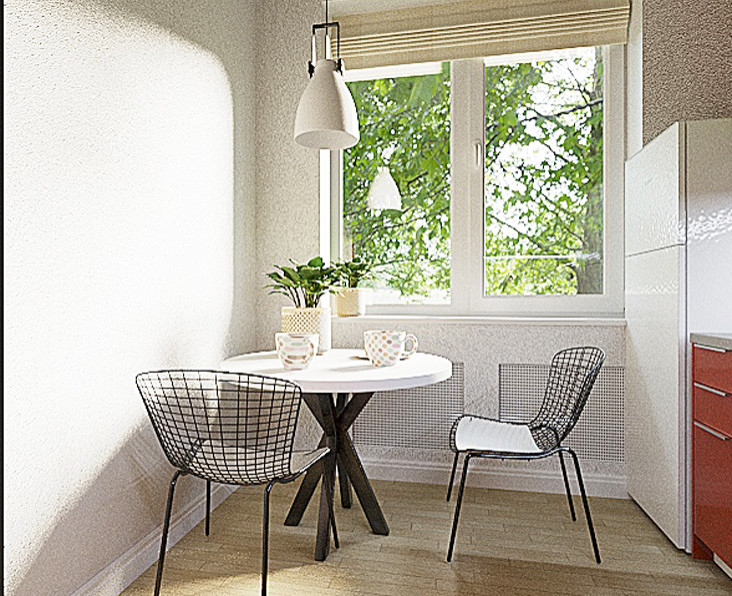 Концепция интерьера в стиле 70-x