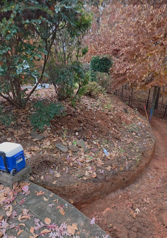 Retaining Wall - Before