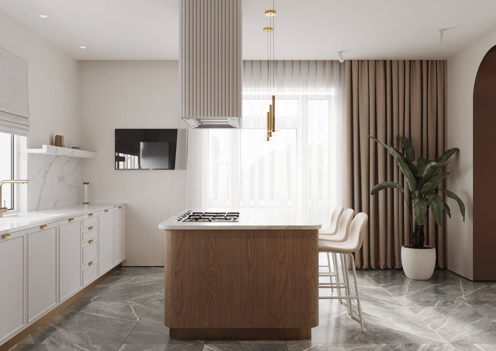 Двухэтажный жилой дом 200м2