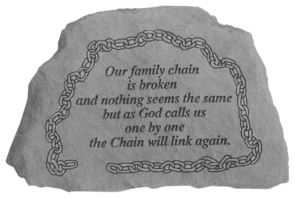 Inspirational Great Thought, "Our Family Chain"