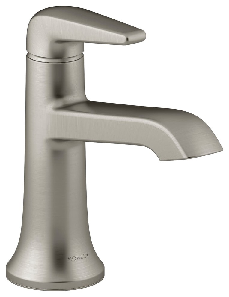 Kohler K-22022-4 Tempered 1.2 GPM 1 Hole Bathroom Faucet - Vibrant Brushed