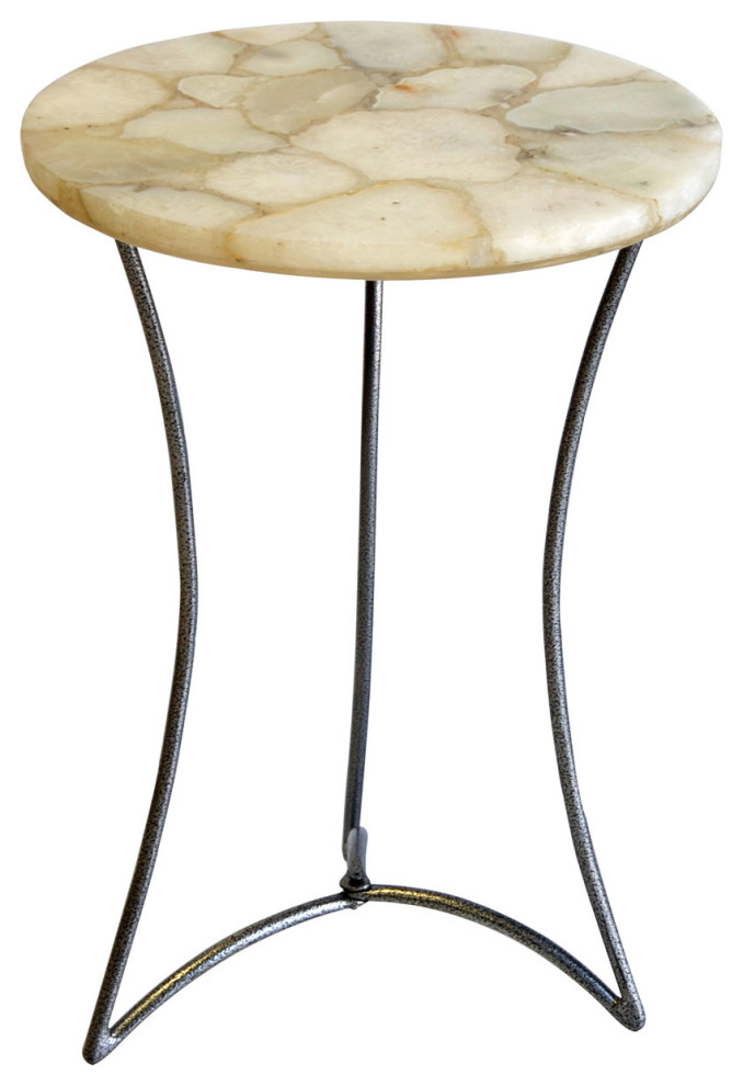 Bengal Manor End or Side Table Transitional Side Tables And End