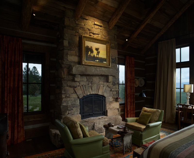 Bedroom - rustic bedroom idea