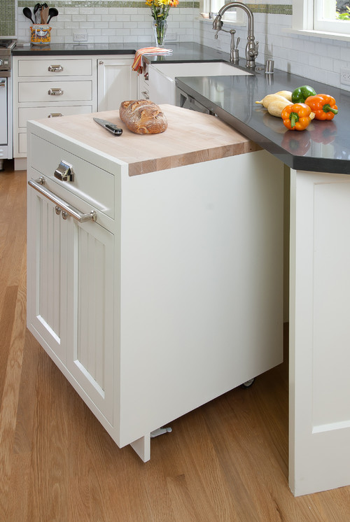 An Island Work In A Small Kitchen, Mini Movable Kitchen Island