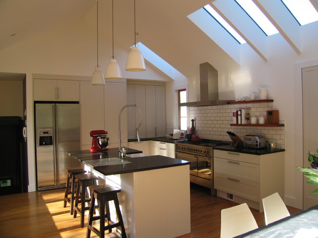 before and after kitchen klassisch-modern-kueche
