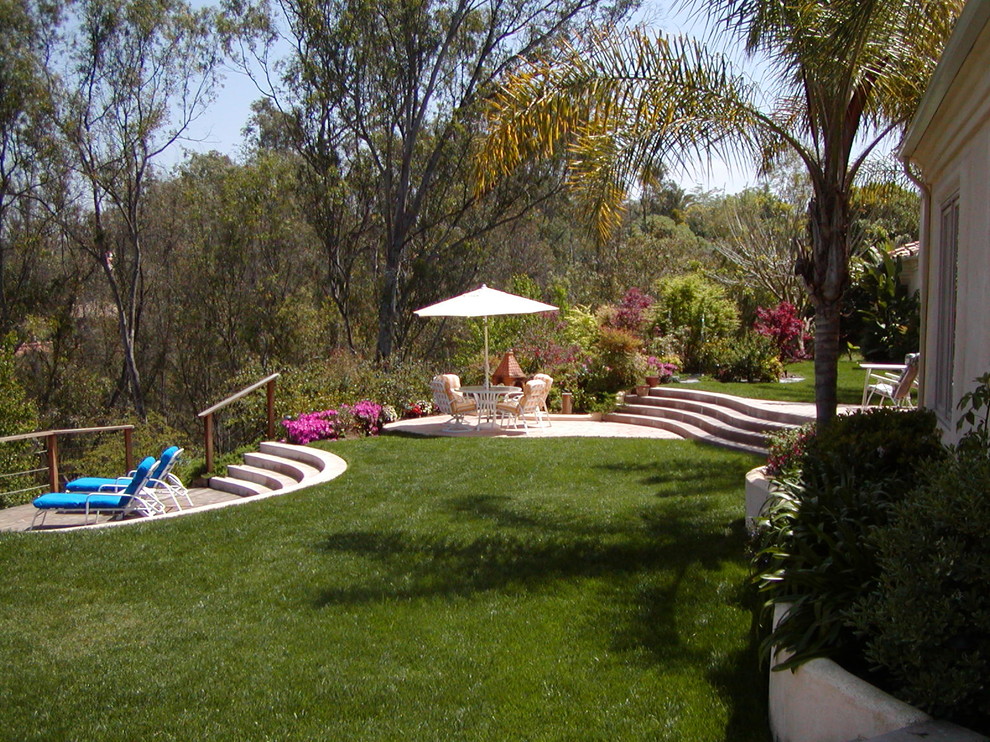 Eclectic garden in San Diego.