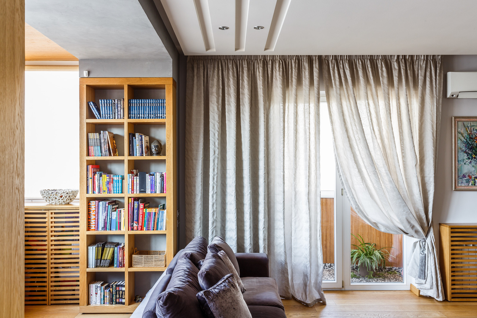 Квартира на Кубанской набережной гостинная-кухня