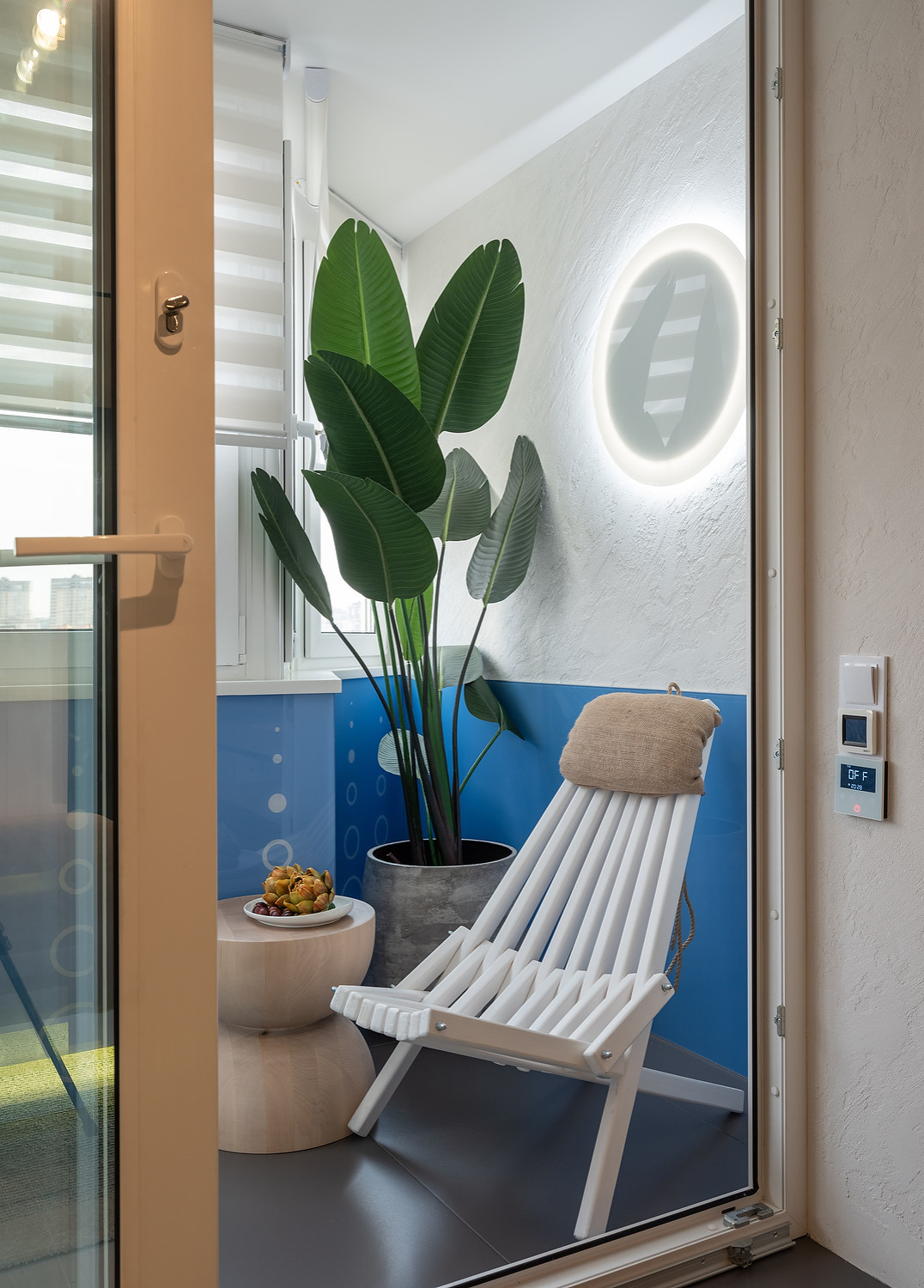 Раздвижные двери вместо классического балконного блока