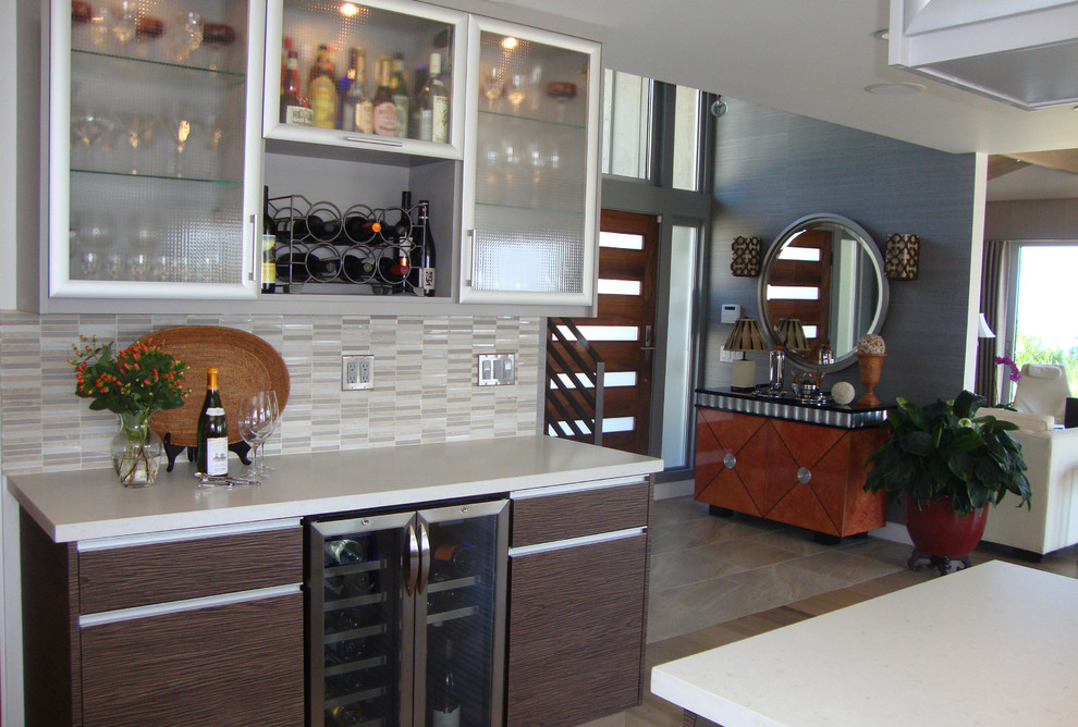 Contemporary kitchen in Los Angeles.