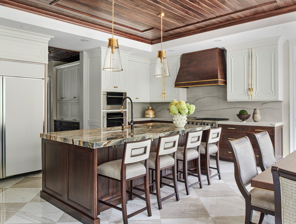 Lavish Warren Kitchen - Traditional - Kitchen - New York - by Cooper ...