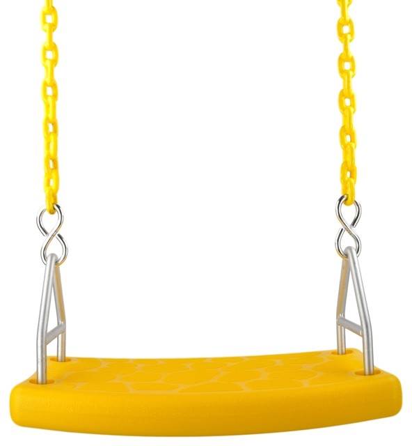 Swing Set Stuff Highback Full Bucket With 5.5 Coated Chain & SSS Logo Sticker for sale online 