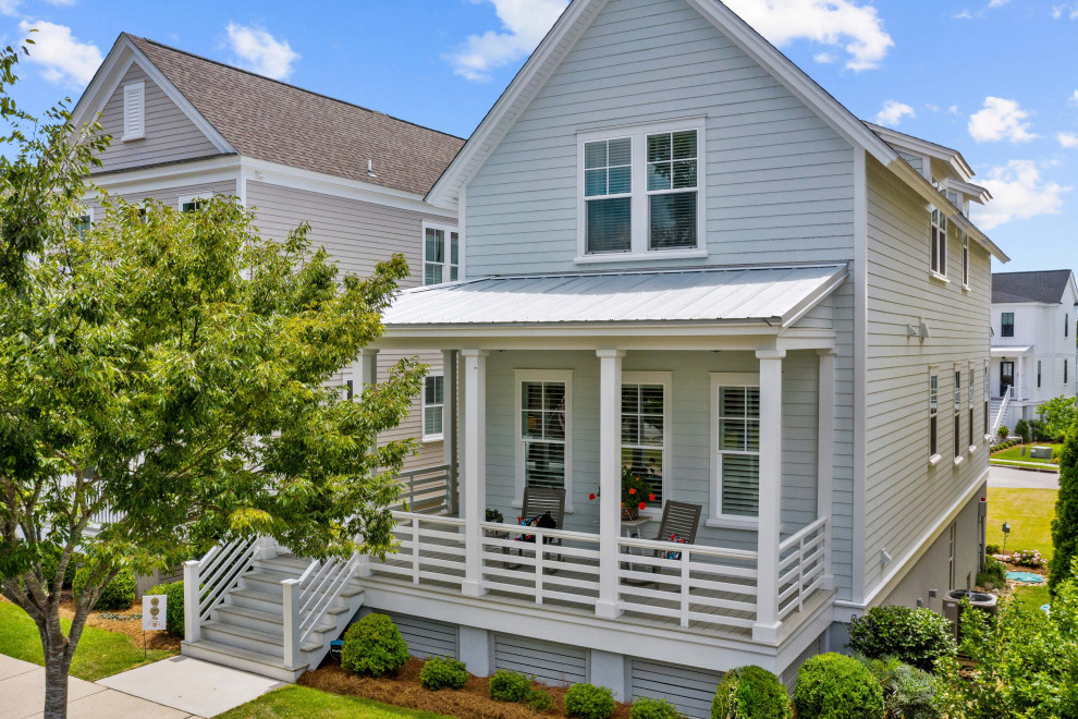 Moss Landing Harbor Homes Beach Style Exterior Other by Beacon Street Houzz