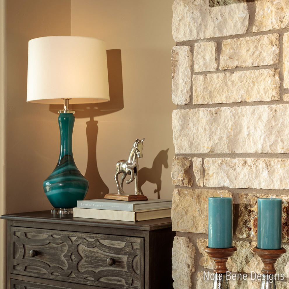 Inspiration for a transitional home design remodel in Austin
