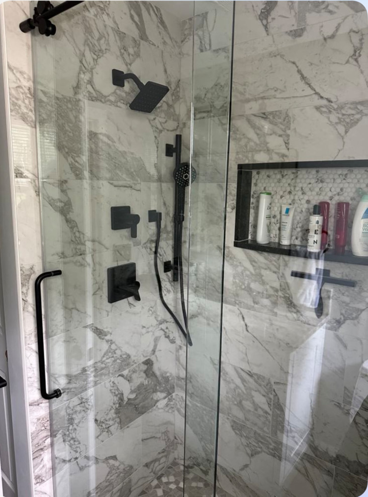 Marble & Maple Kitchen and Bath Remodel