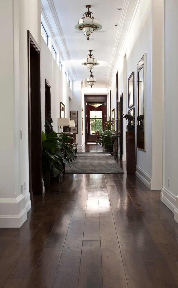 Traditional hallway in Los Angeles.