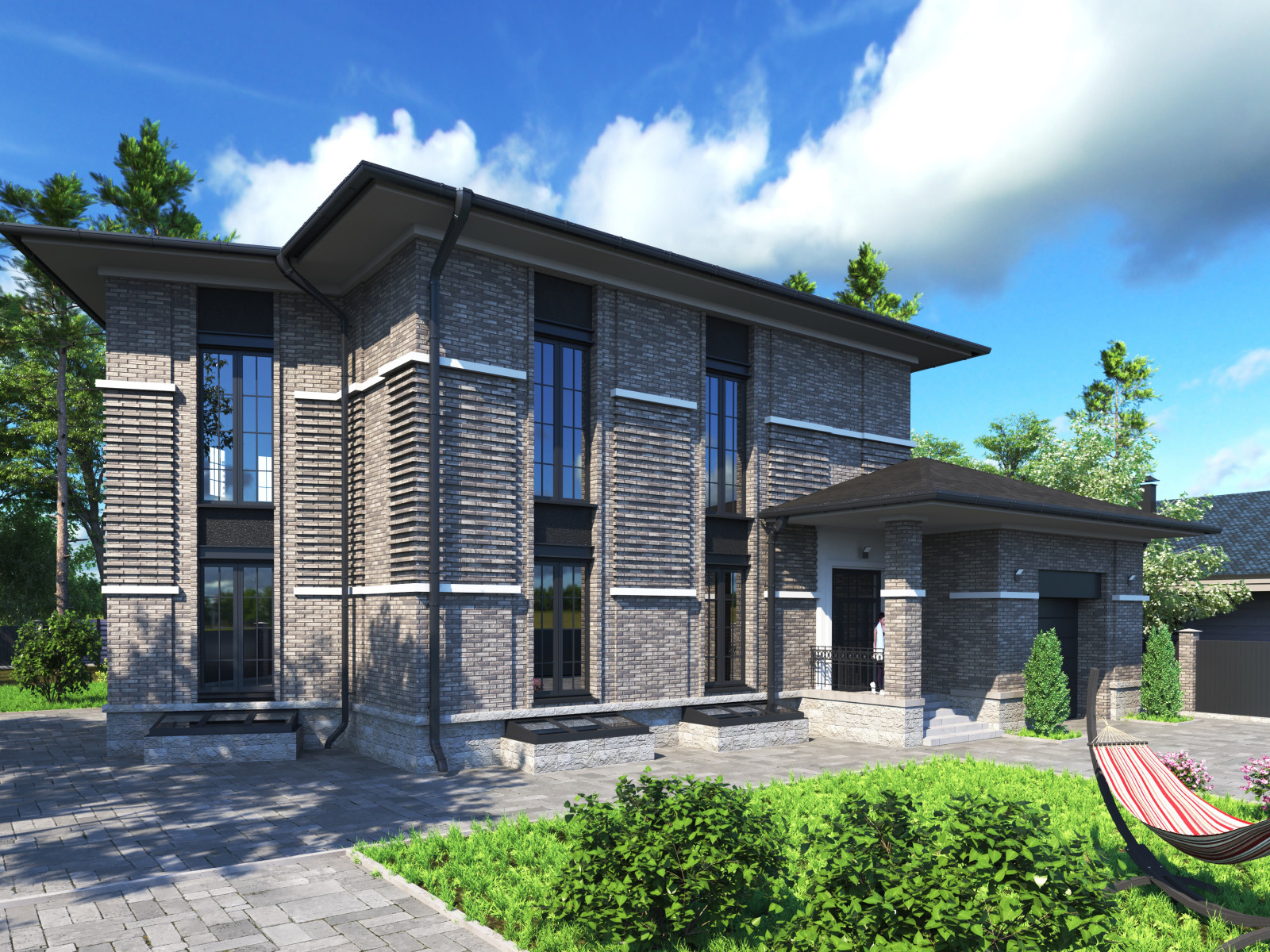 Частный жилой дом. Архитектура/Благоустройство