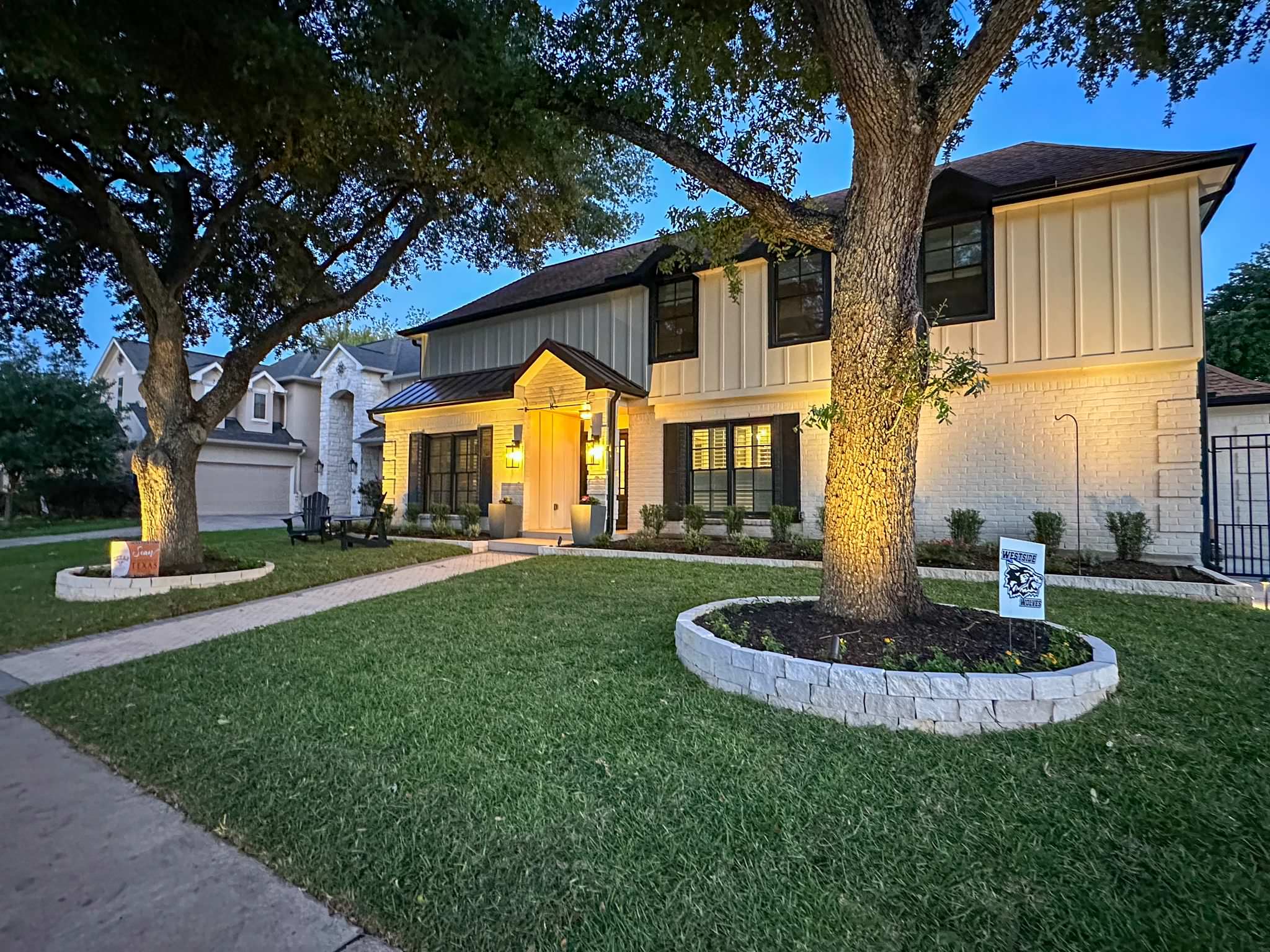 Front and Back yard makeover in Del Monte HTX