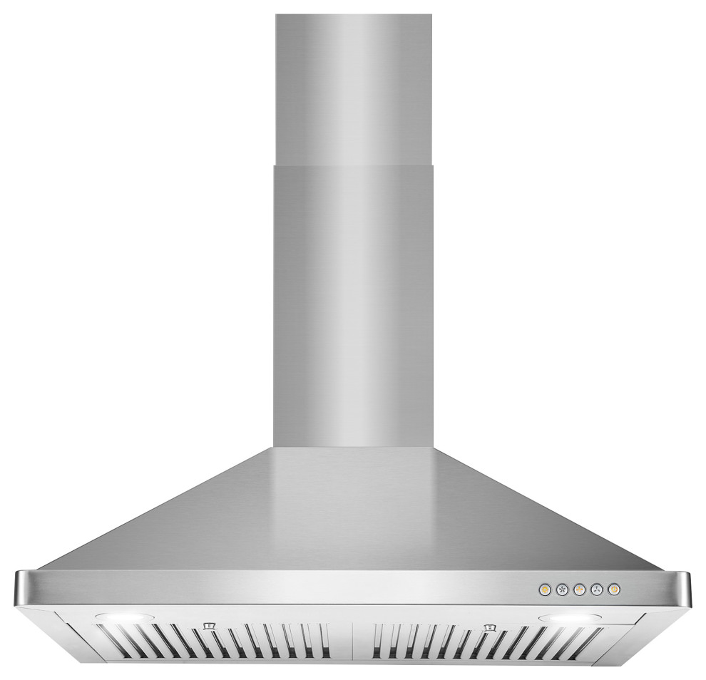Cosmo WallMount Range Hood, Stainless Steel, Ducted, 30