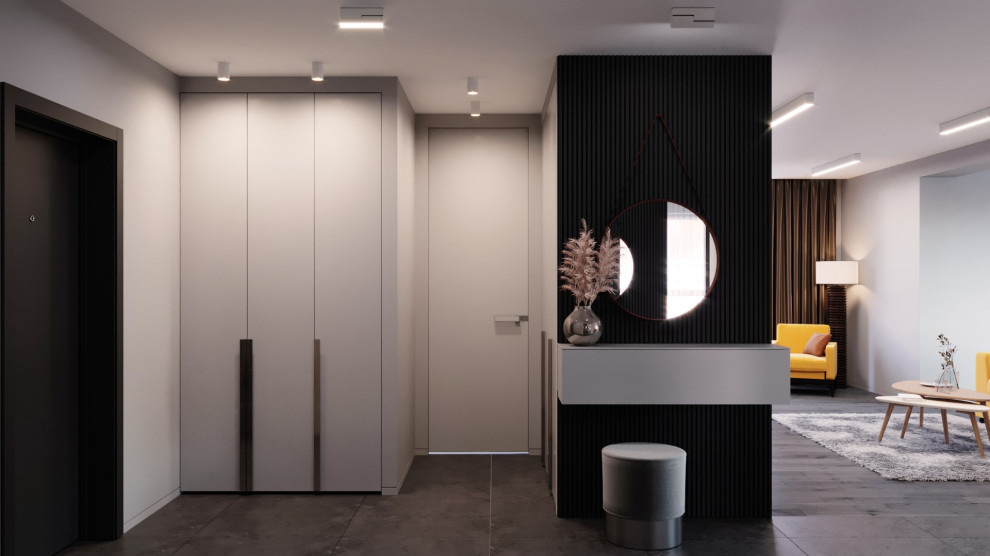 Дизайн интерьера "Минимализм" 2к.кв в г.Краснодаре