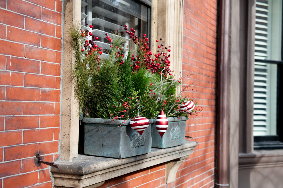 Inspiration for an eclectic exterior in Boston.