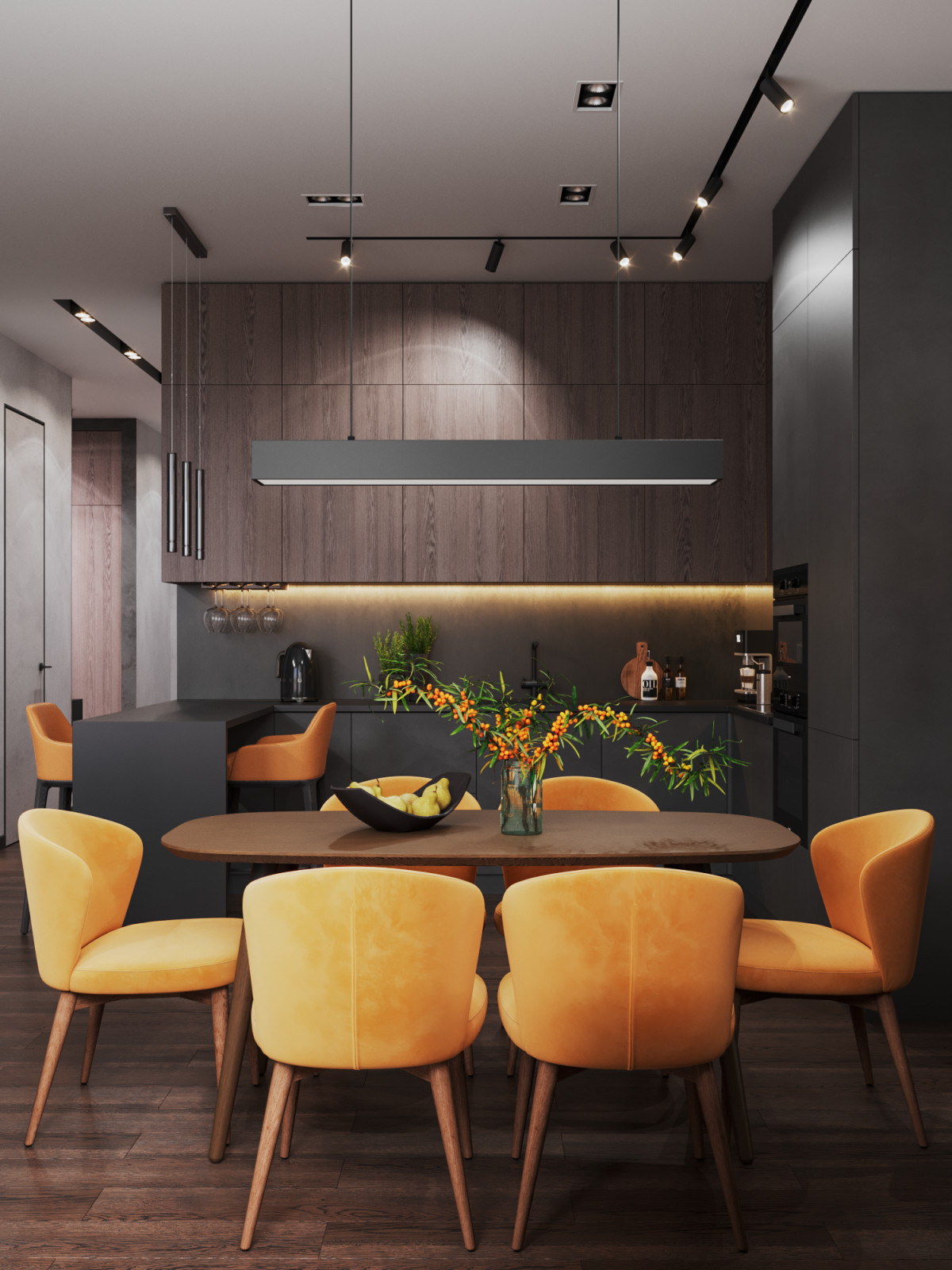 Кухня-гостиная