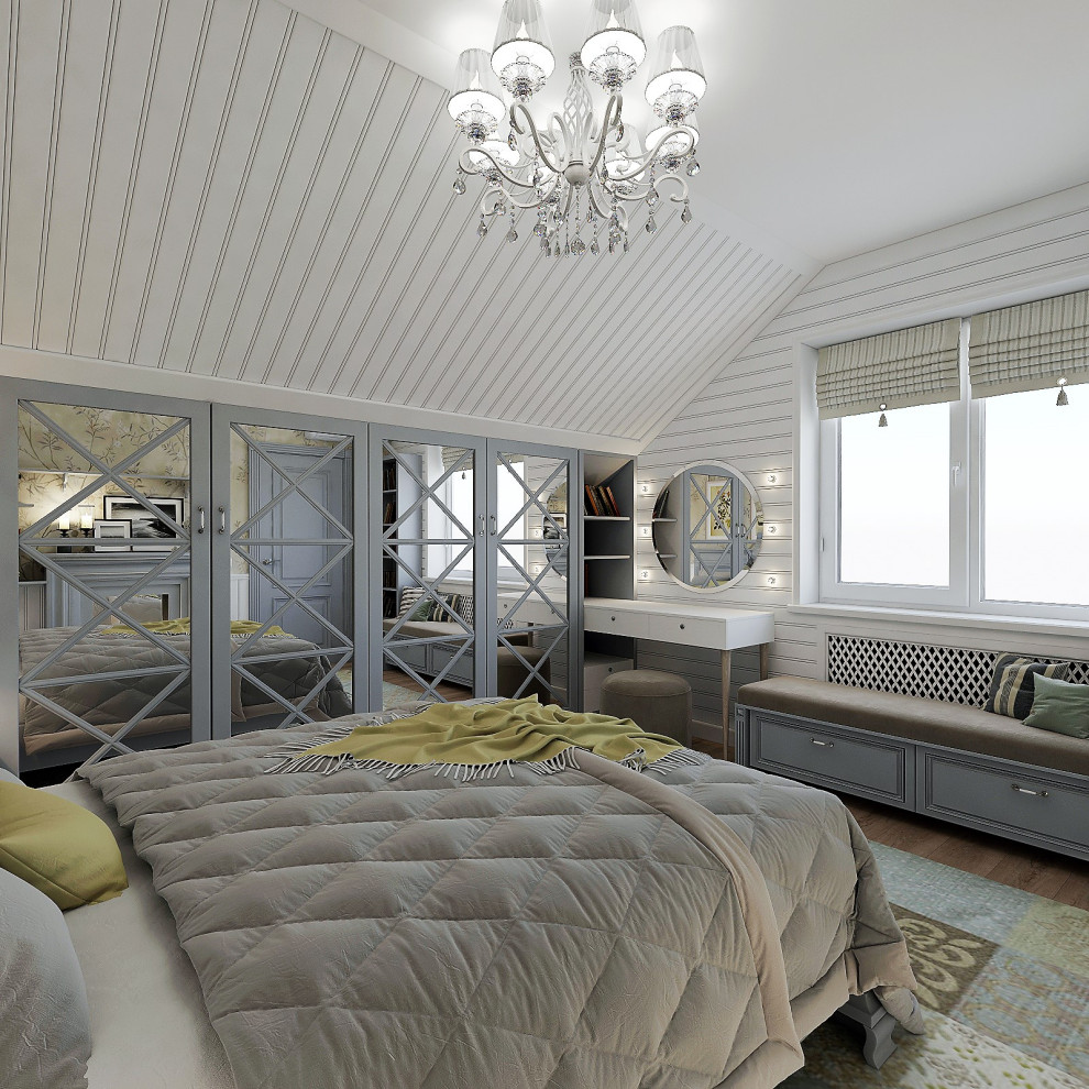 интерьер детсой и взрослой спален