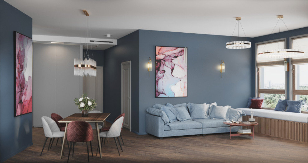 Проект трехкомнатной квартиры 110 кв.м