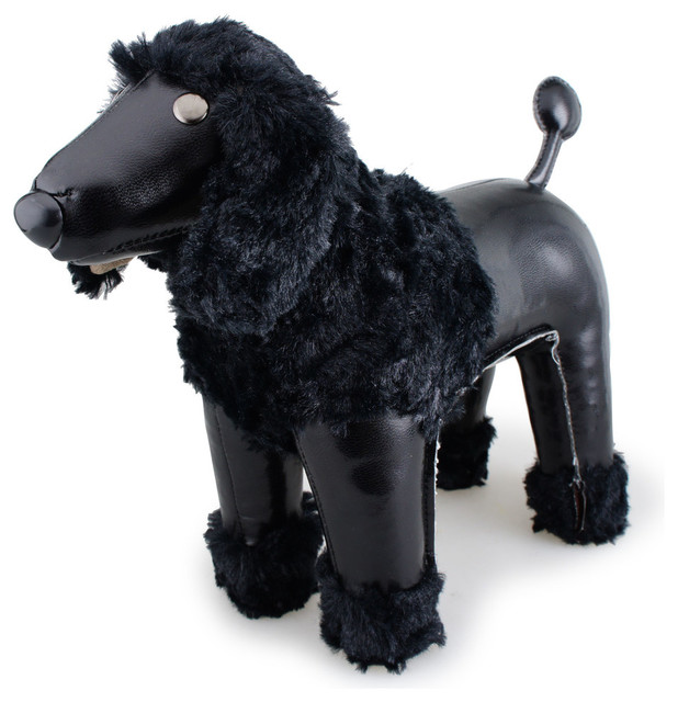 Poodle Bookend, Black Contemporary Bookends by ZUNY Houzz