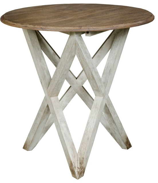 Kincaid Furniture Trails Colton Round, Farmhouse Side Tables And Coffee Table