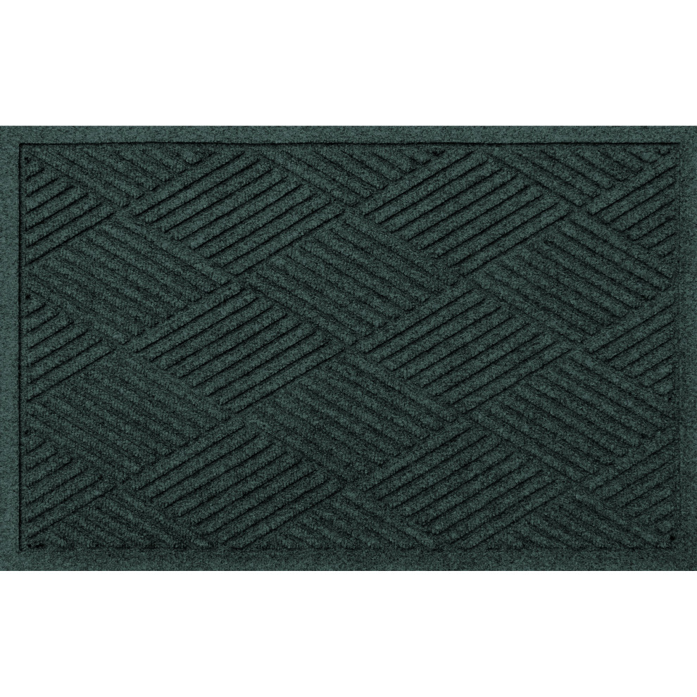 Argyle 2' x 3' Indoor/Outdoor Door Mat, Evergreen
