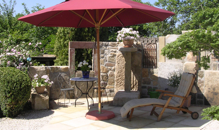 Klassischer Patio in Stuttgart