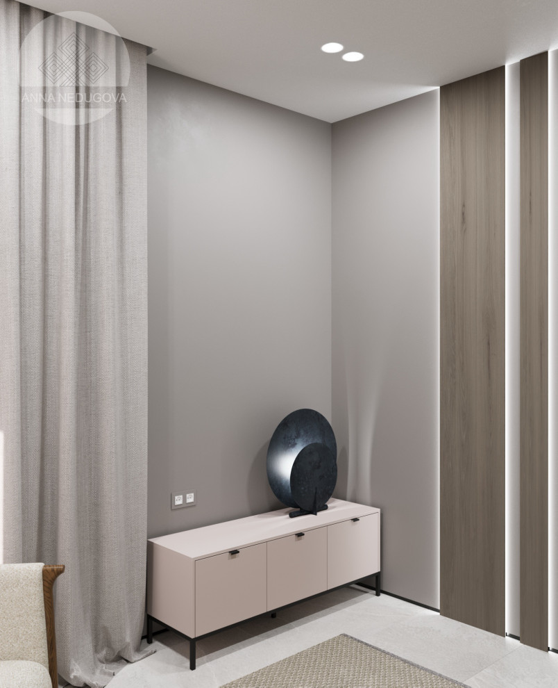 Дизайн проект загородного дома, д. Жаворонки, Московская область.